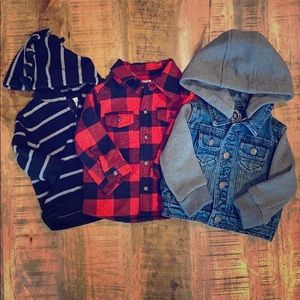 Baby Boy Jacket Lot